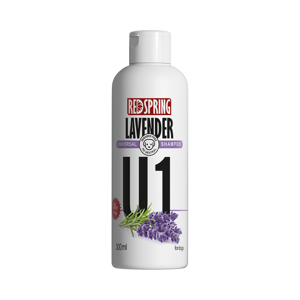 01 شامپو رد اسپرینگ مخصوص سگ برای مو – عصاره لاوندر