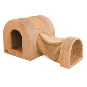 لانه تونل دار گربه نسکافه ای نینا پت 1550