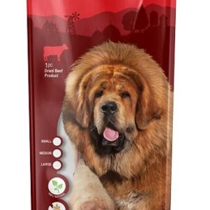 تشویقی سگ هاپو میل پاچه گاو سایز بزرگ