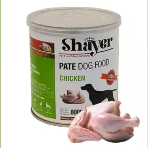کنسرو شایر پته سگ طعم مرغ 800 گرمی