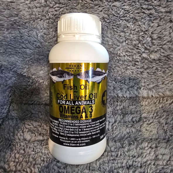 روغن ماهی 500 میل تیتان