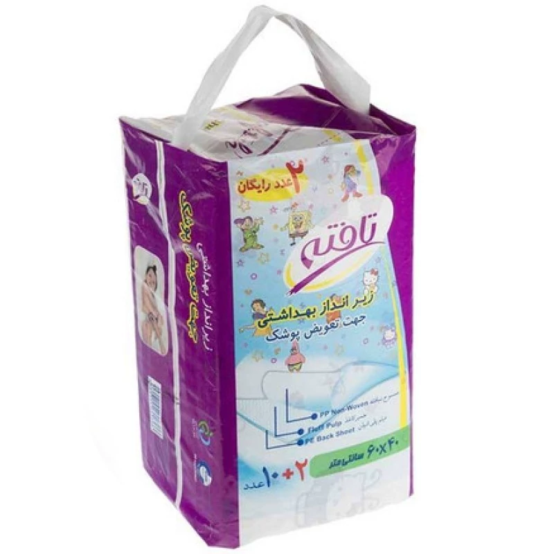 پد تافته 12 عددی 60در40