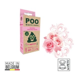 کیسه جمع آوری فضولات 4 عددی ام پت عطری رایحه رز